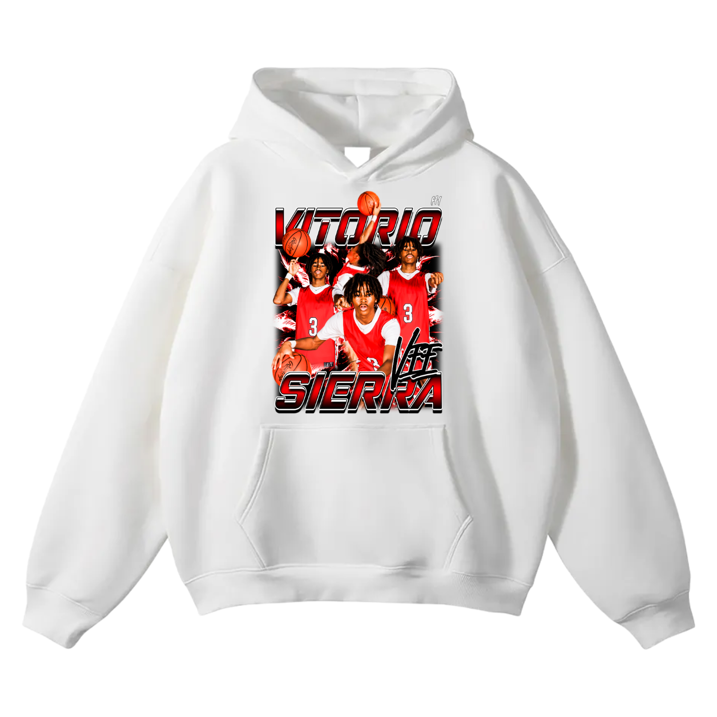 Vitorio Sierra Oversize Fleeced Hoodie