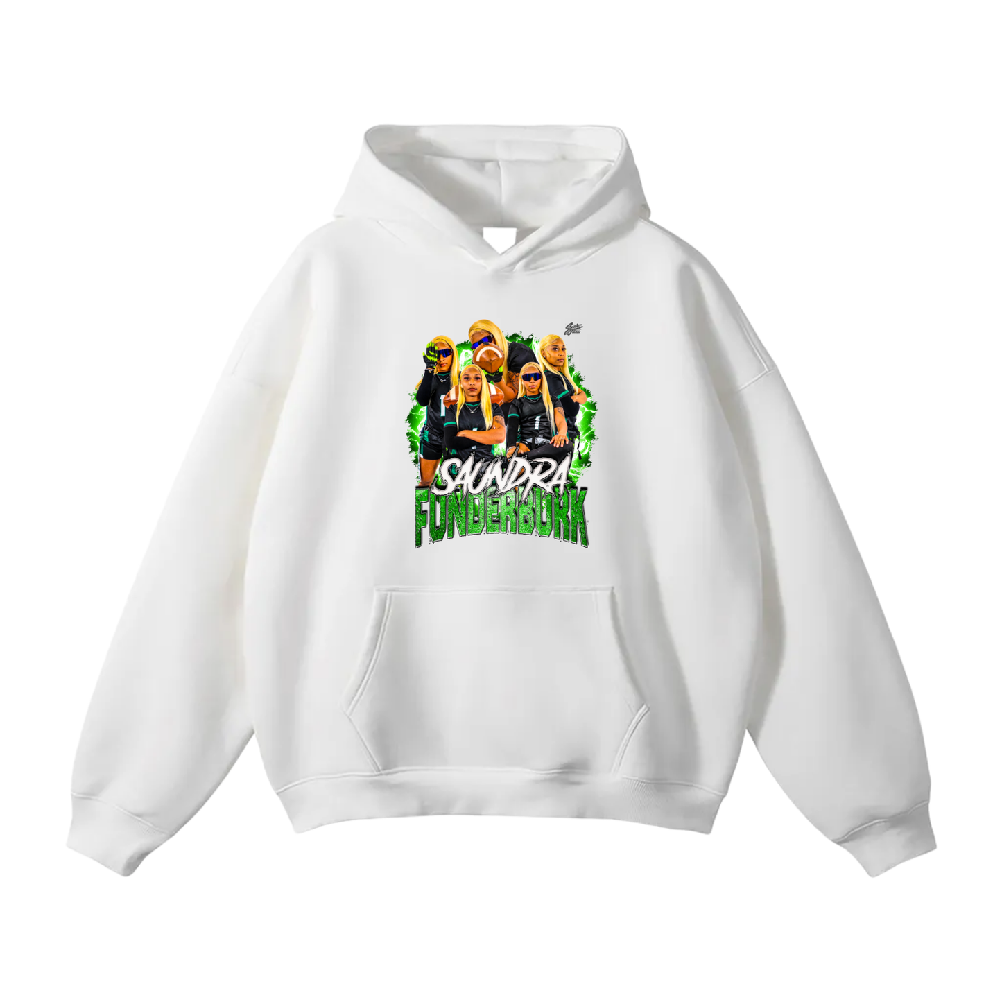 Saundra Funderburk Oversize Fleeced Hoodie