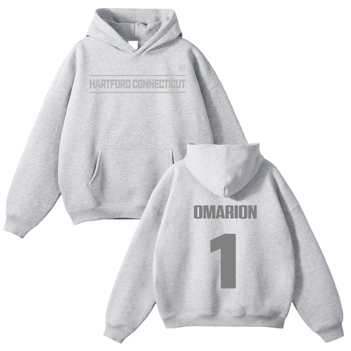 Omarion Miller Oversize Fleeced Hoodie