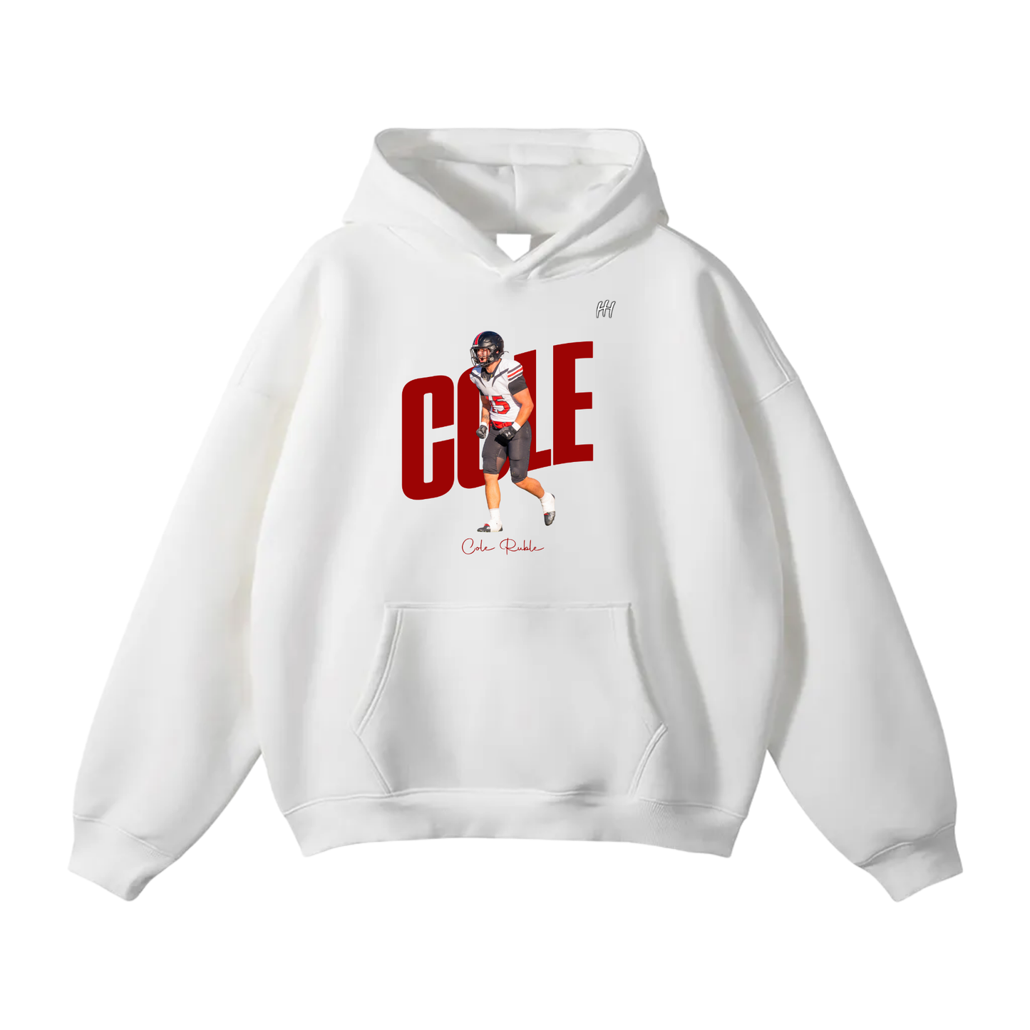 Cole Ruble Oversize Fleeced Hoodie