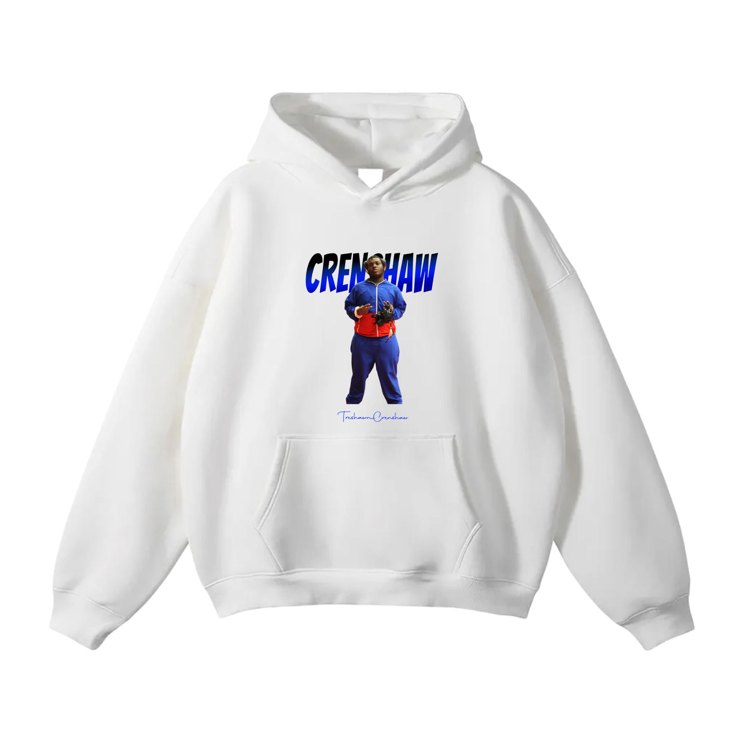 Treshawn Crenshaw Oversize Fleeced Hoodie
