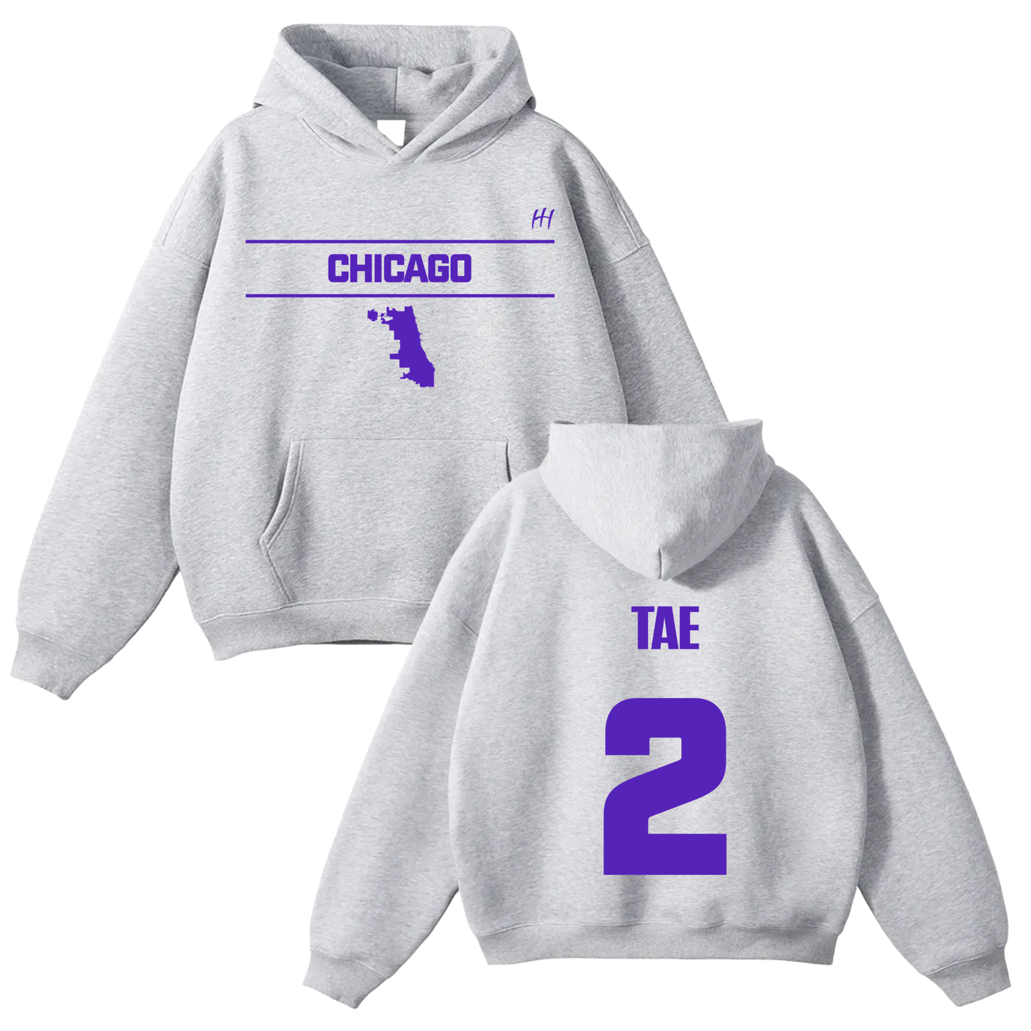 Joshua Moton Oversize Fleeced Hoodie