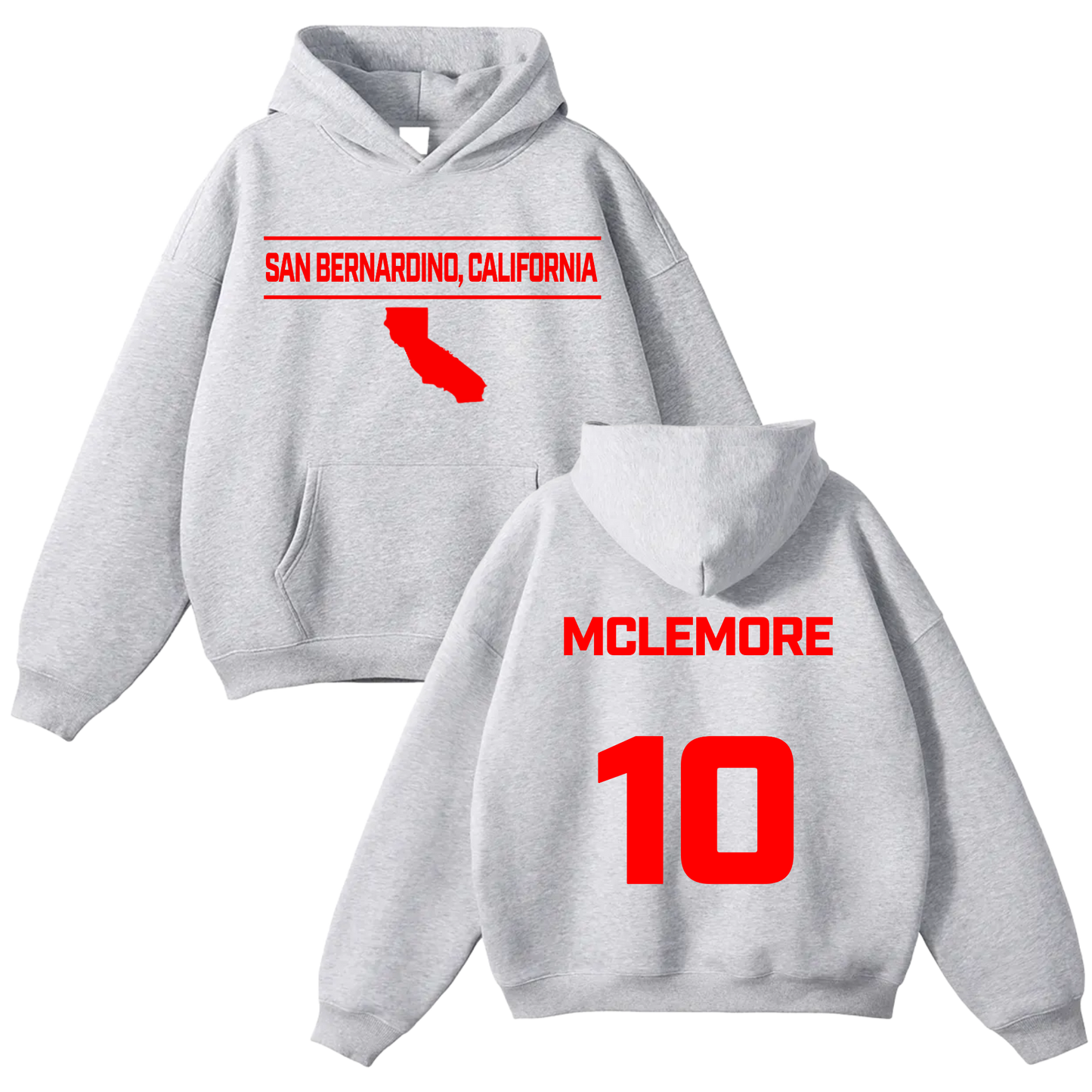 Emmanuel Mclemore Oversize Fleeced Hoodie