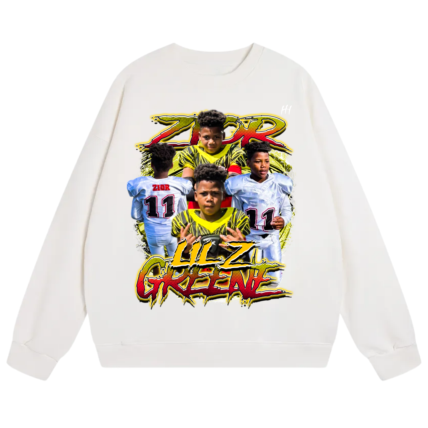 Zior Greene Heavyweight Crewneck Sweatshirt