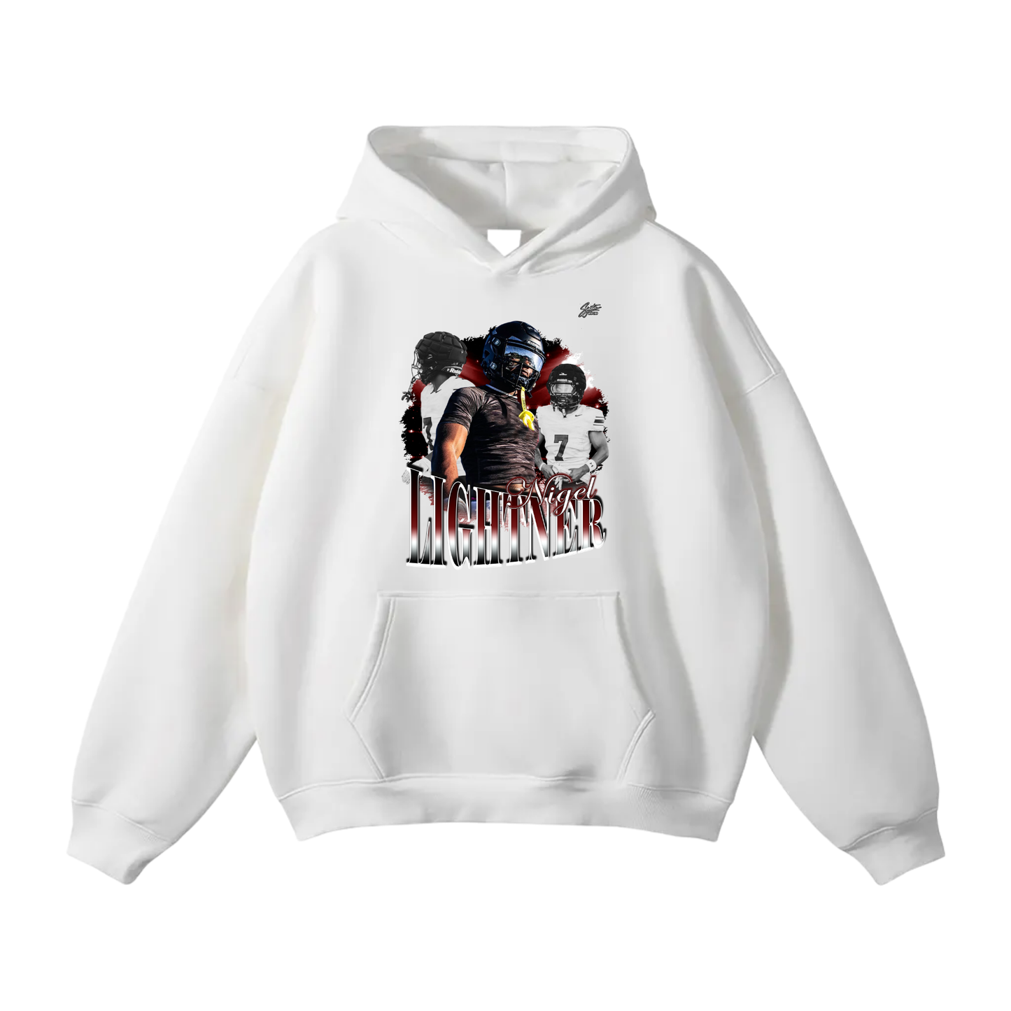 Nigel Lightner Oversize Fleeced Hoodie
