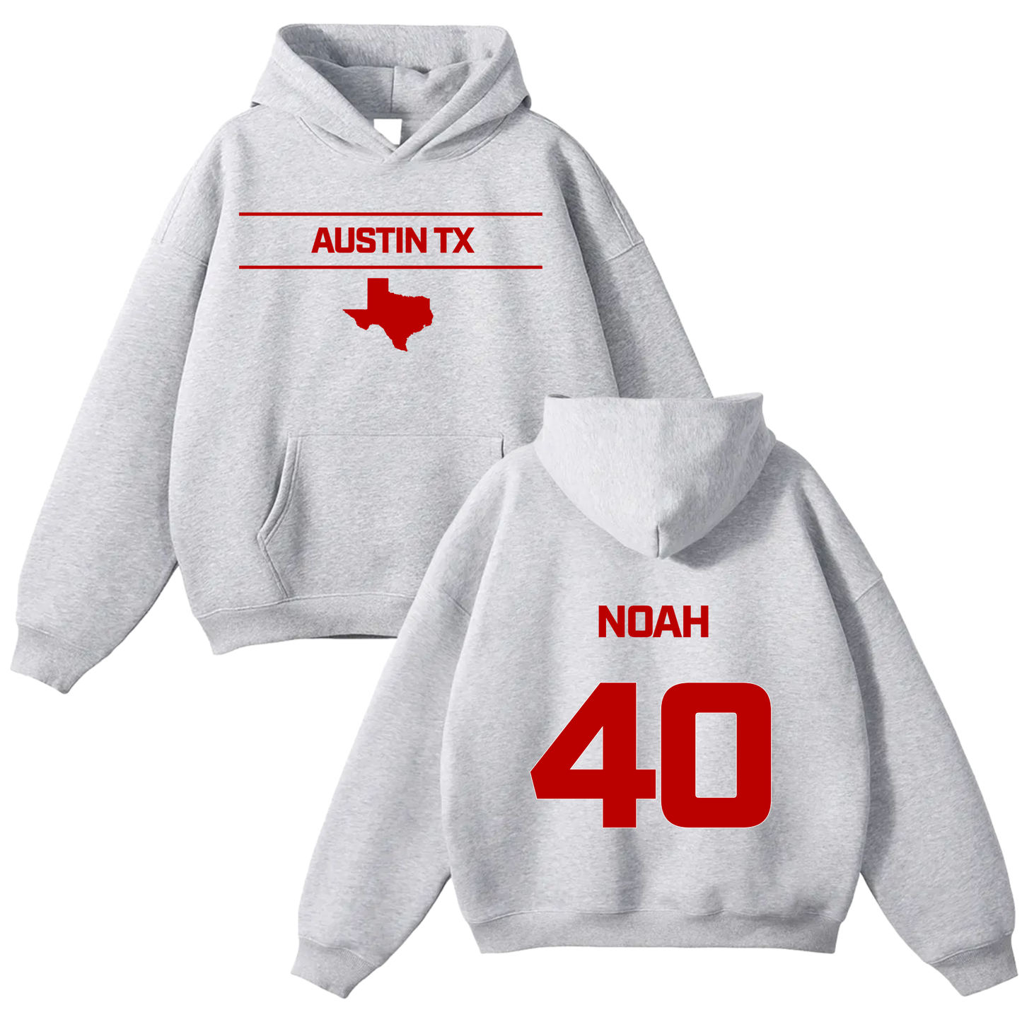 Noah Terrazas Oversize Fleeced Hoodie