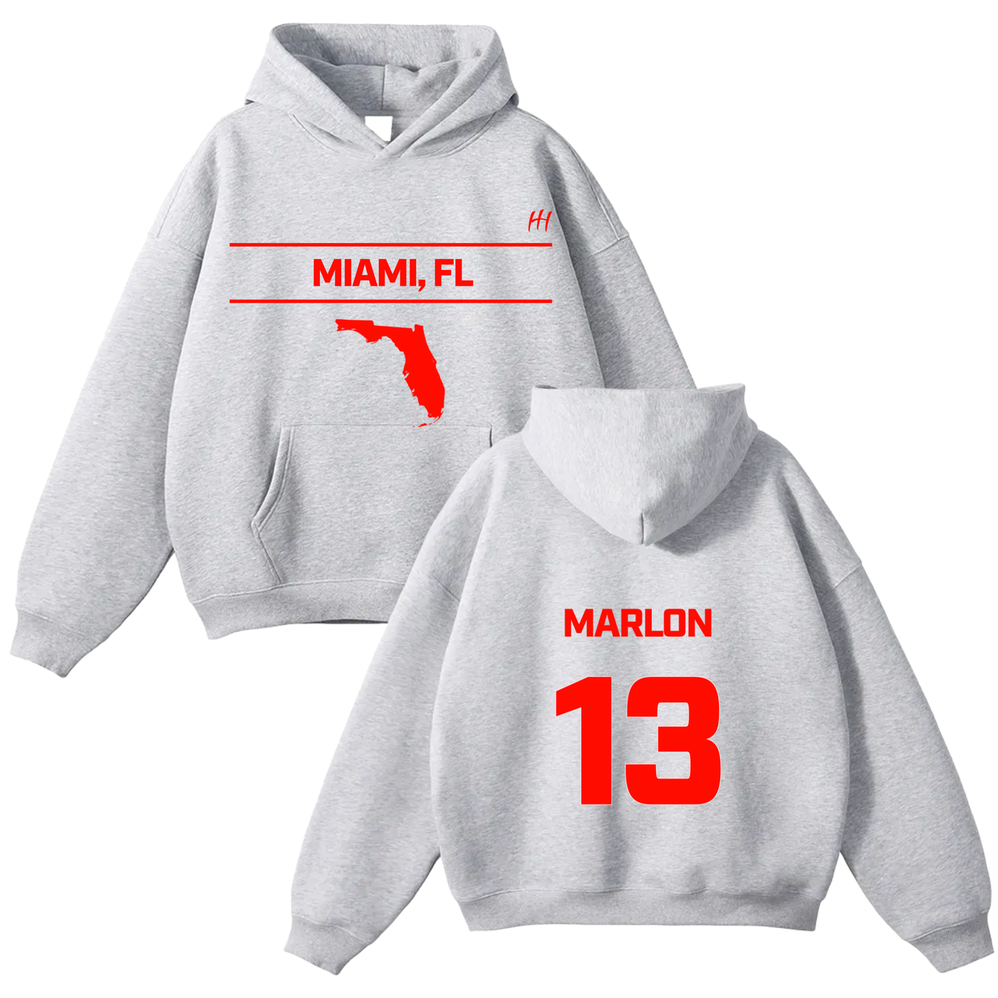 Marlon Sierra Oversize Fleeced Hoodie