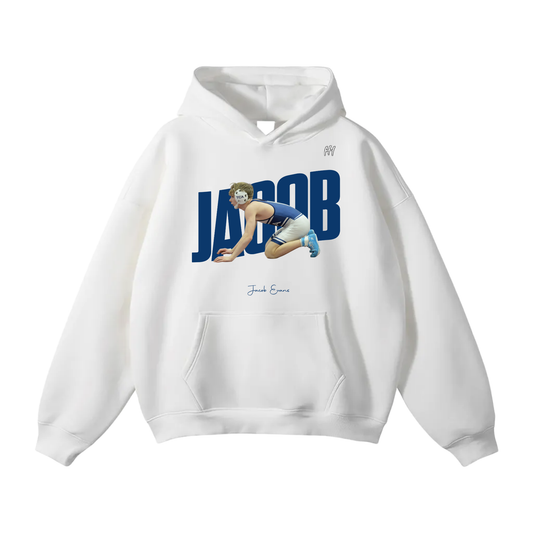 Jacob Evans Oversize Fleeced Hoodie