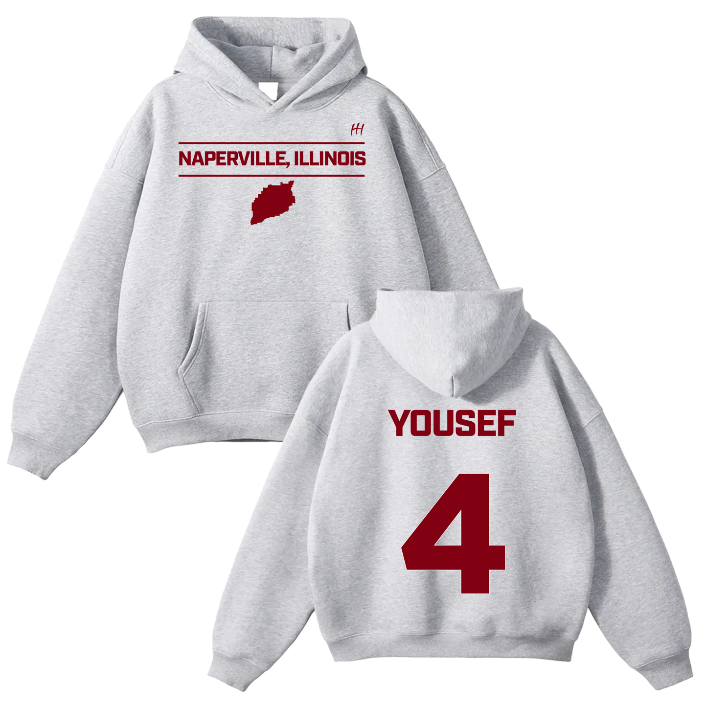 Yousef Mateen Oversize Fleeced Hoodie