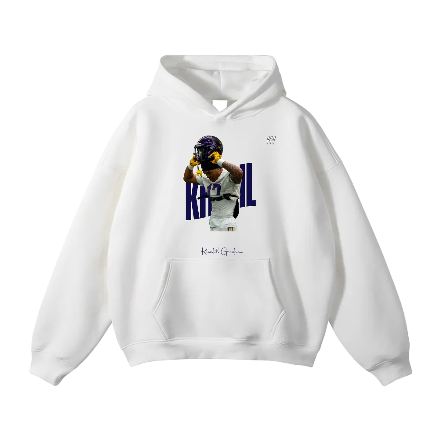 Khalil Gooden Oversize Fleeced Hoodie