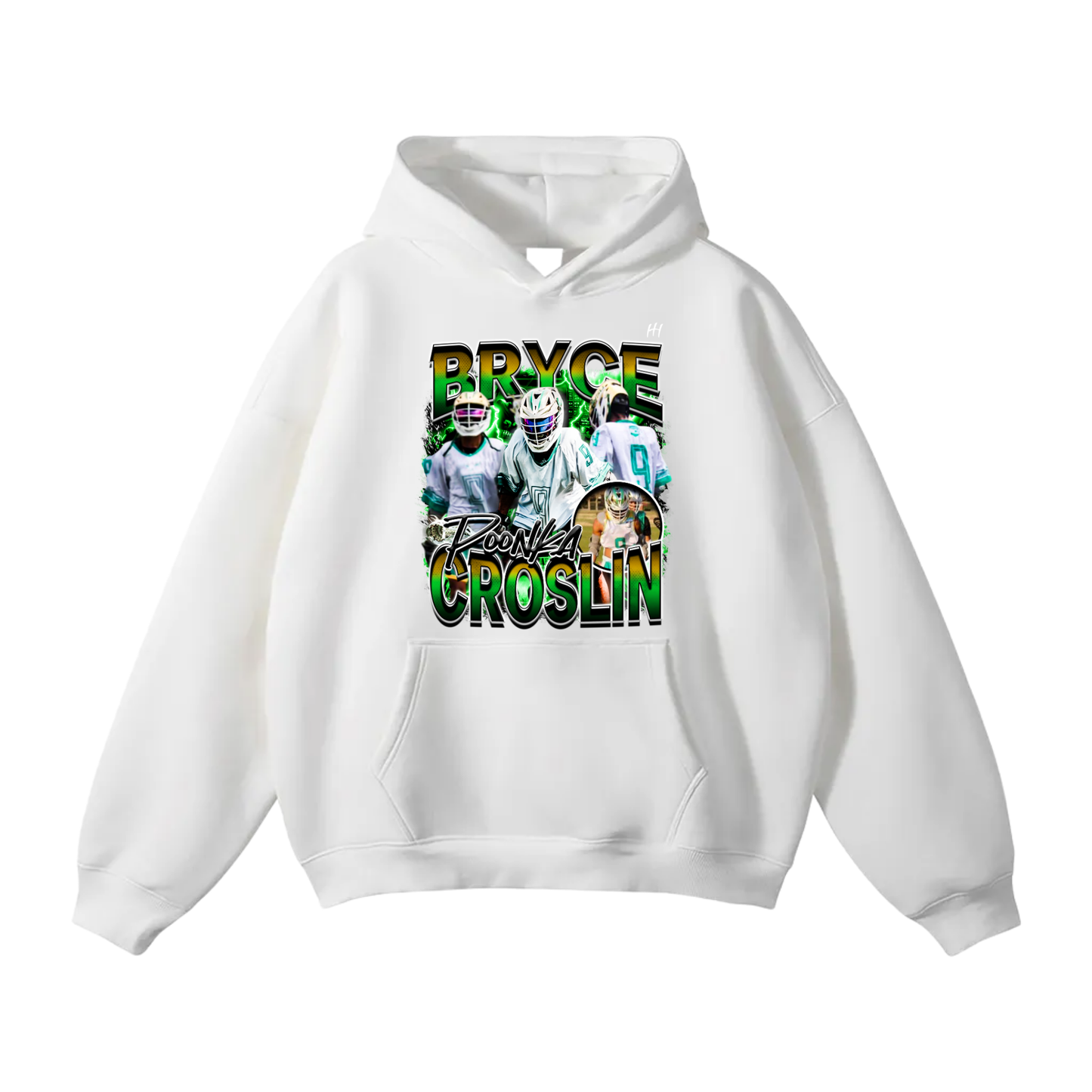 Bryce Crosslin Oversize Fleeced Hoodie