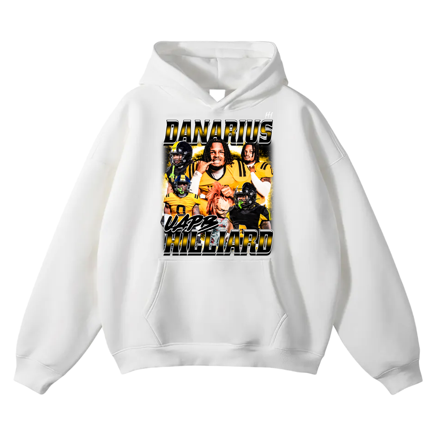 Danarius Hilliard Oversize Fleeced Hoodie