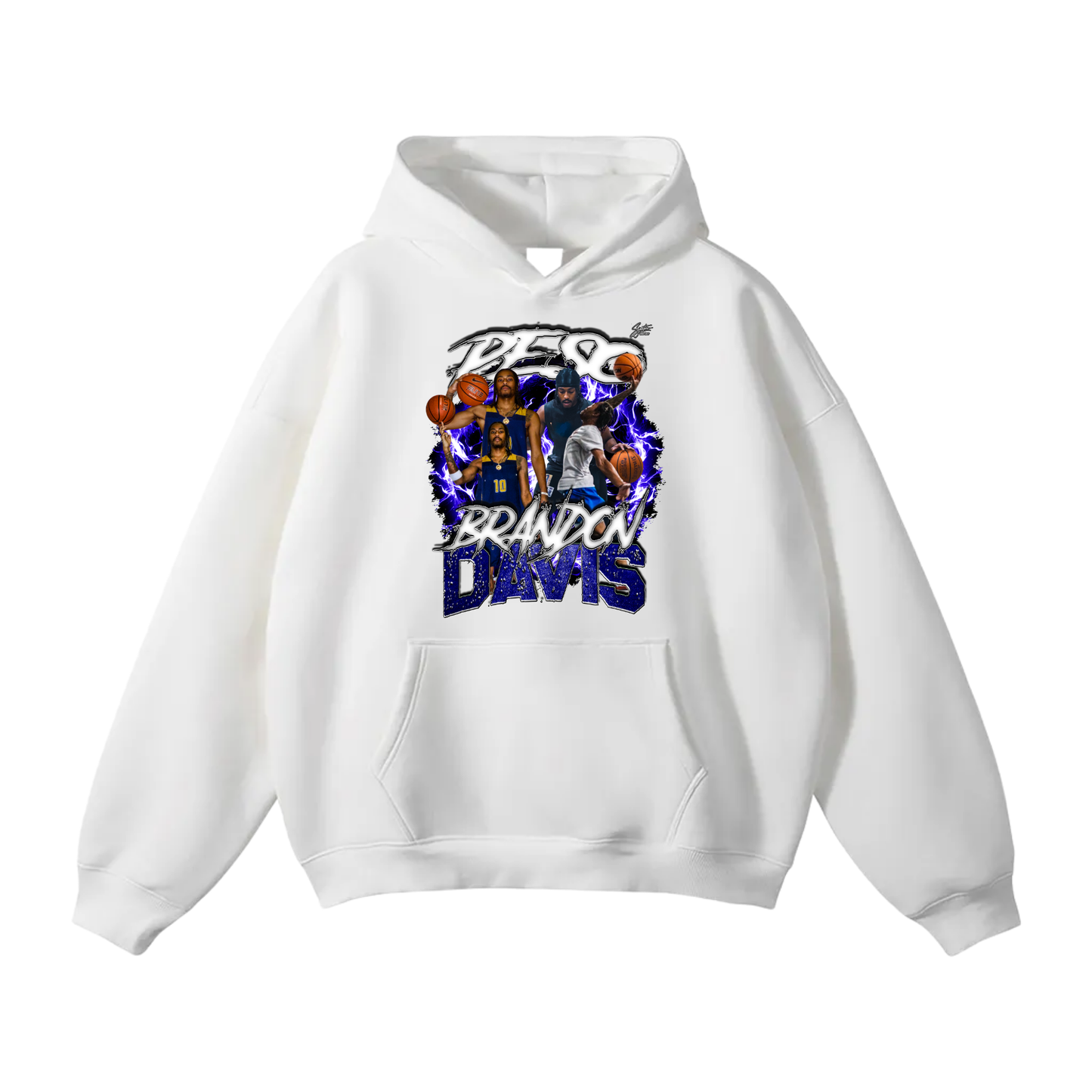 Brandon Davis Oversize Fleeced Hoodie