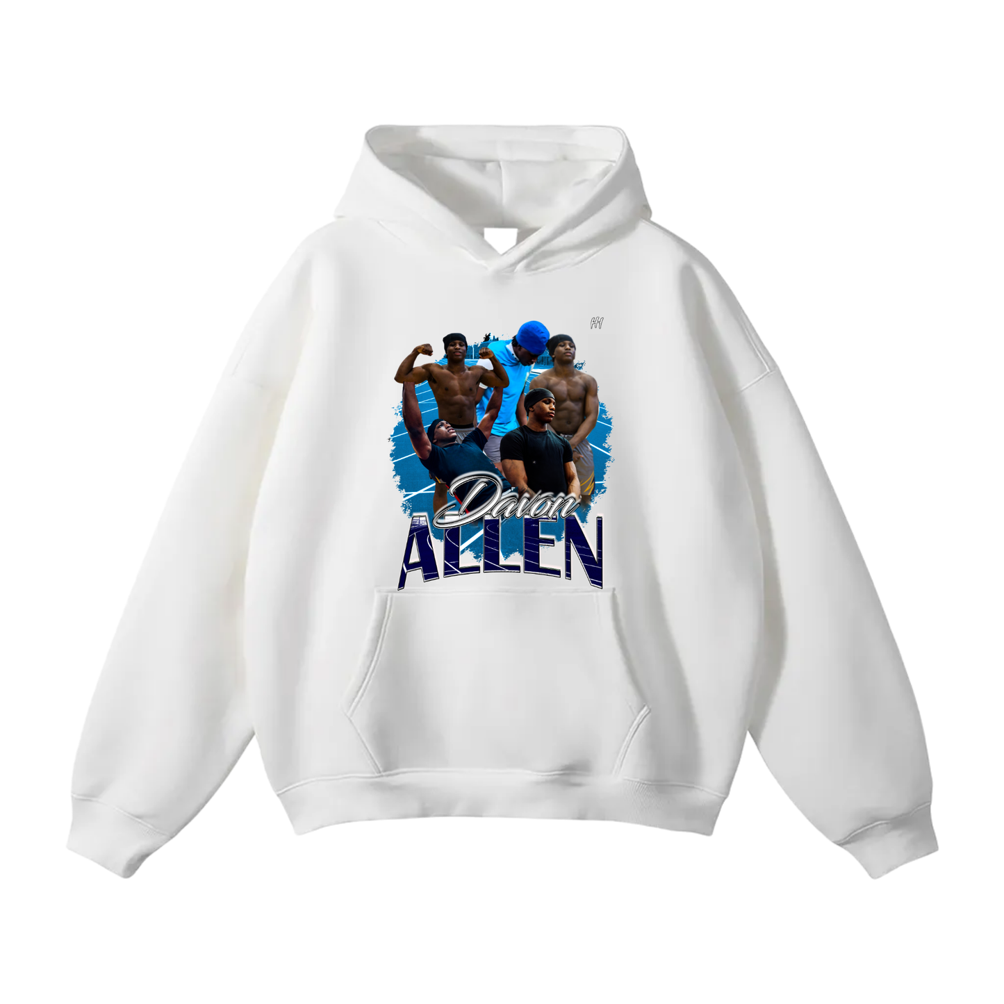 Davon Allen Oversize Fleeced Hoodie