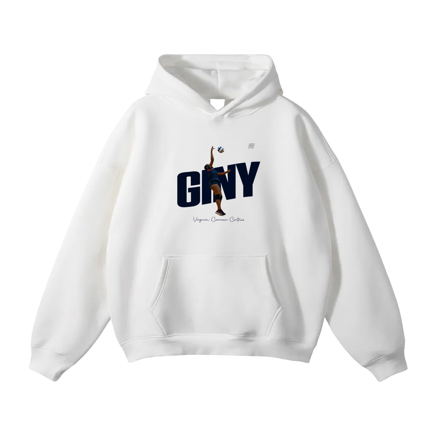 Virginia Carrasco Contreras Oversize Fleeced Hoodie