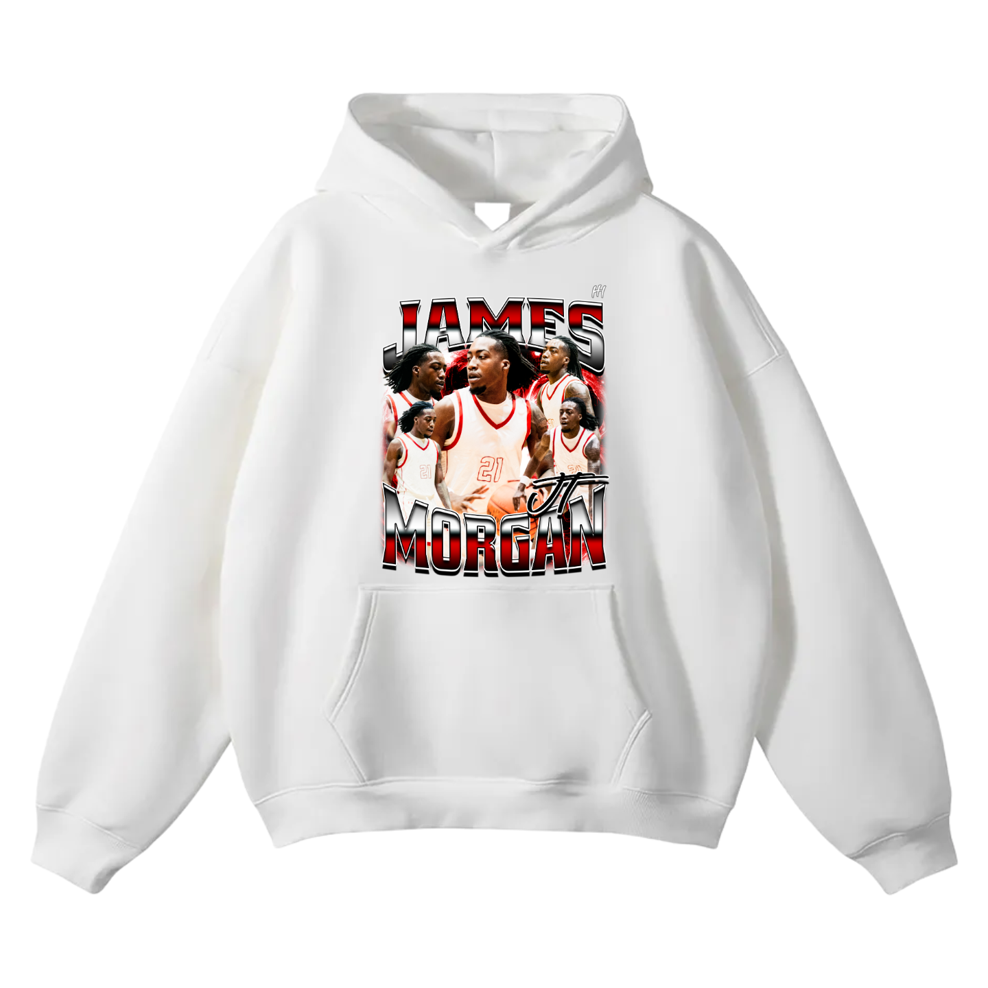 James Morgan Oversize Fleeced Hoodie