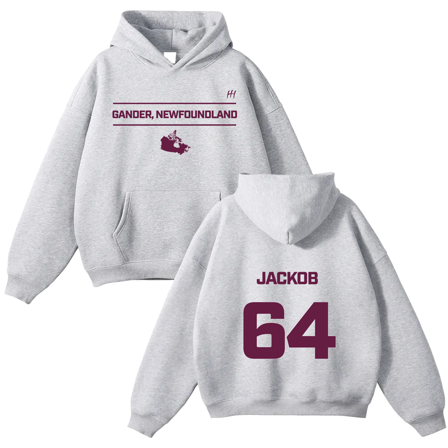 Jackob Branton Oversize Fleeced Hoodie