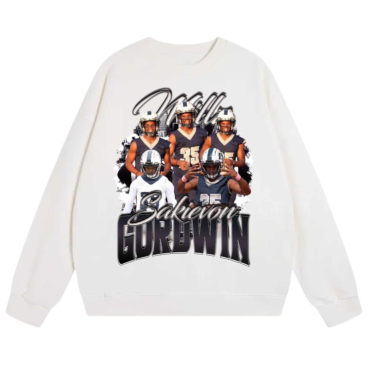 Sakievon Gordwin Heavyweight Crewneck Sweatshirt