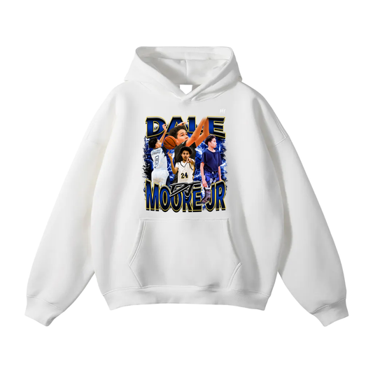 Dale Moore JR Oversize Fleeced Hoodie