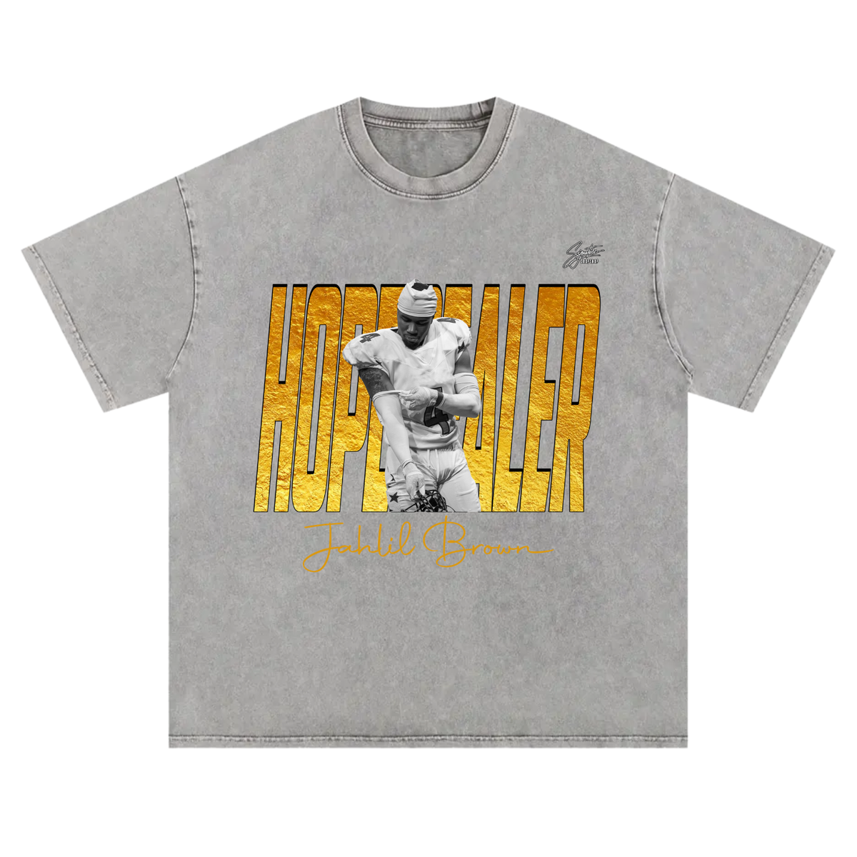 Jahlil Brown Oversize T-shirt