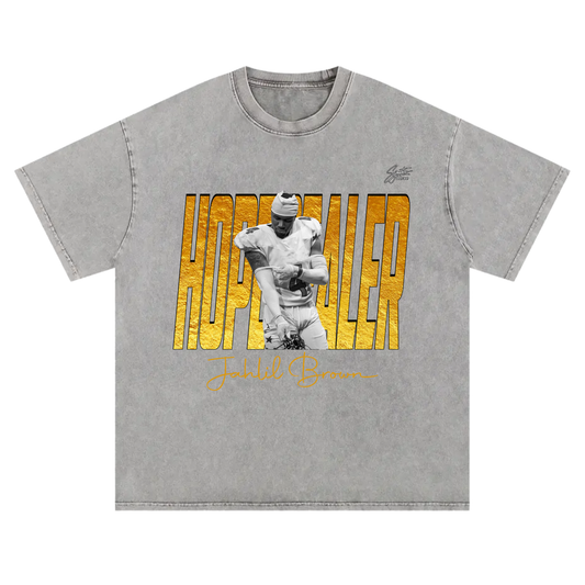 Jahlil Brown Oversize T-shirt