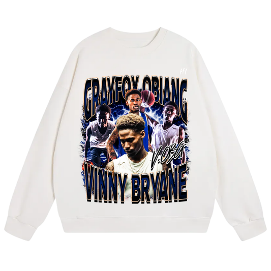 Grayfox Obiang Vinny Bryan Heavyweight Crewneck Sweatshirt