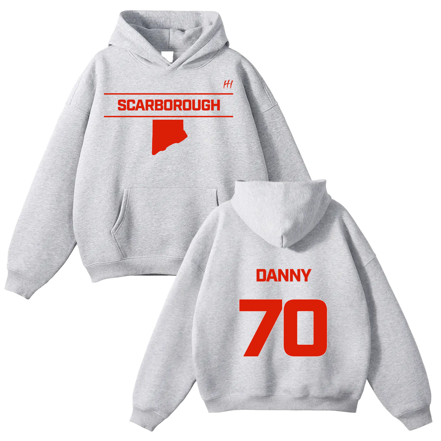 Danny Dilmohamed Oversize Fleeced Hoodie