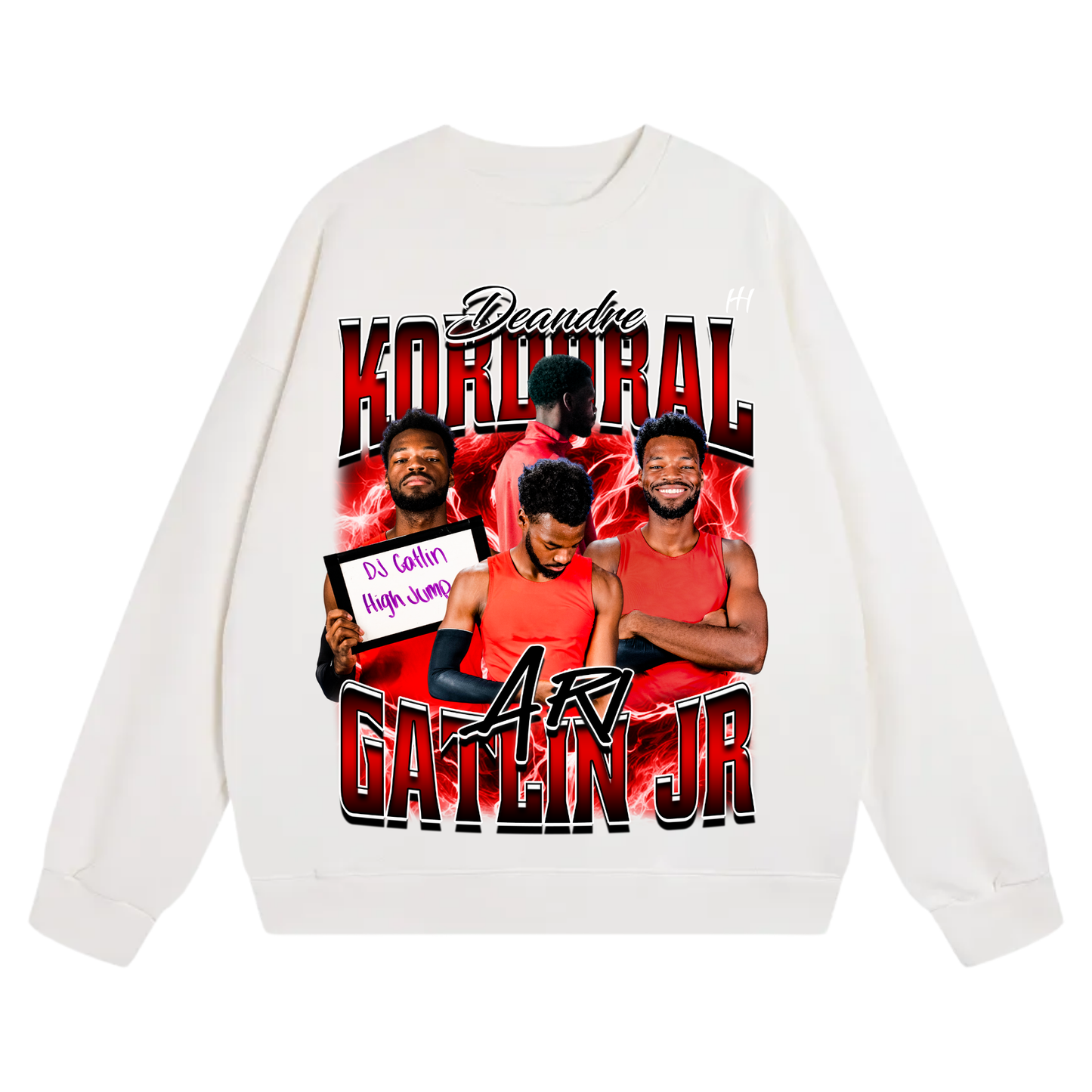 Deandre Kordoral Gatlin Jr Heavyweight Crewneck Sweatshirt
