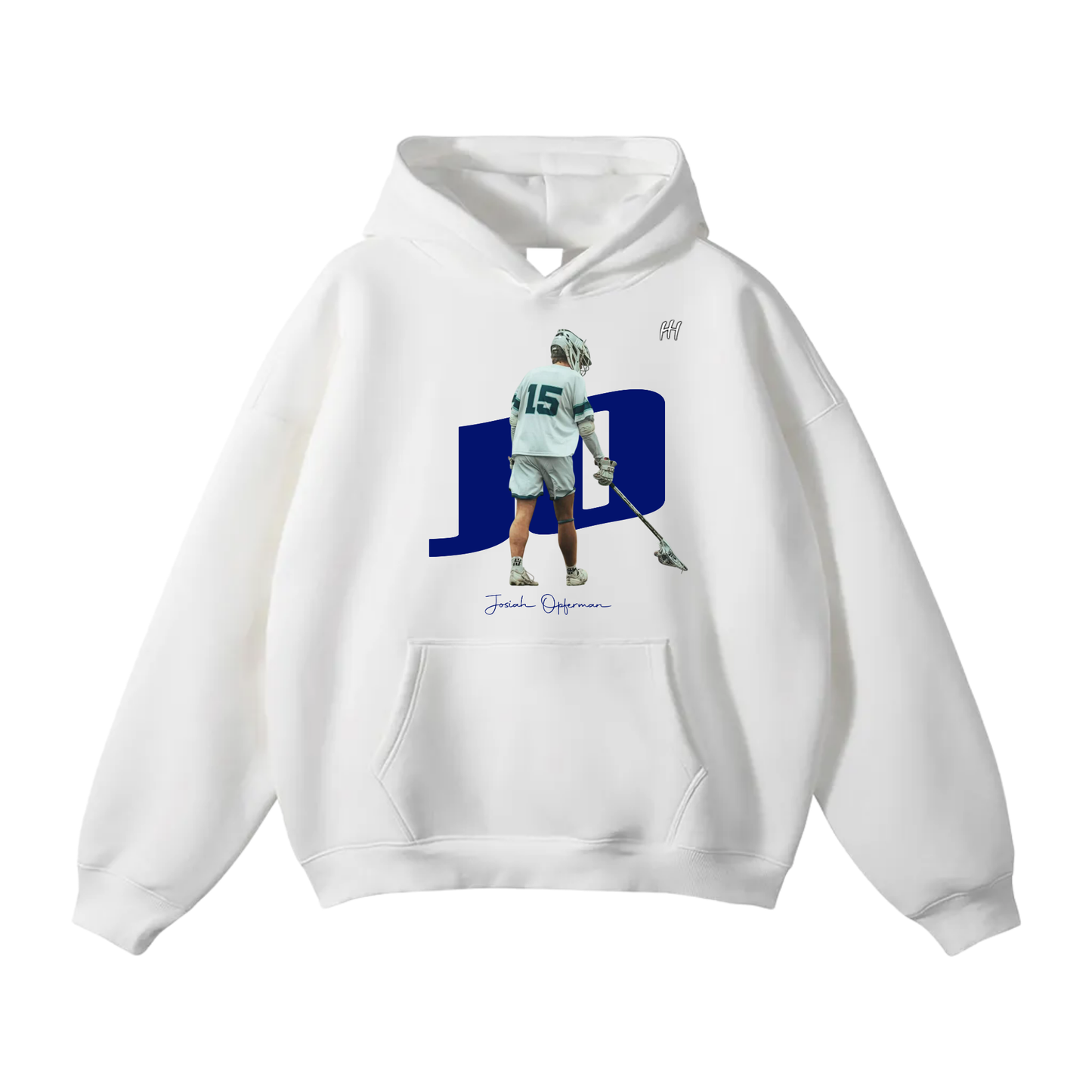 Josiah Opferman Oversize Fleeced Hoodie
