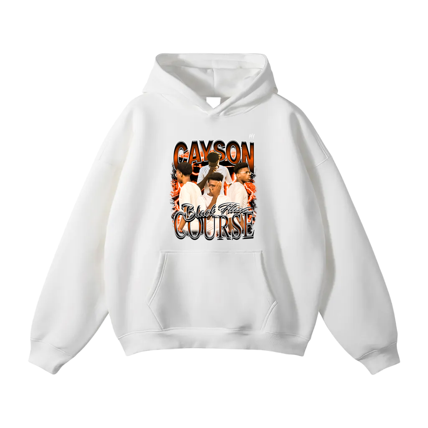 Cayson Course Oversize Fleeced Hoodie
