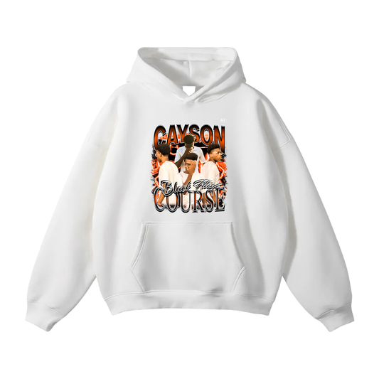 Cayson Course Oversize Fleeced Hoodie