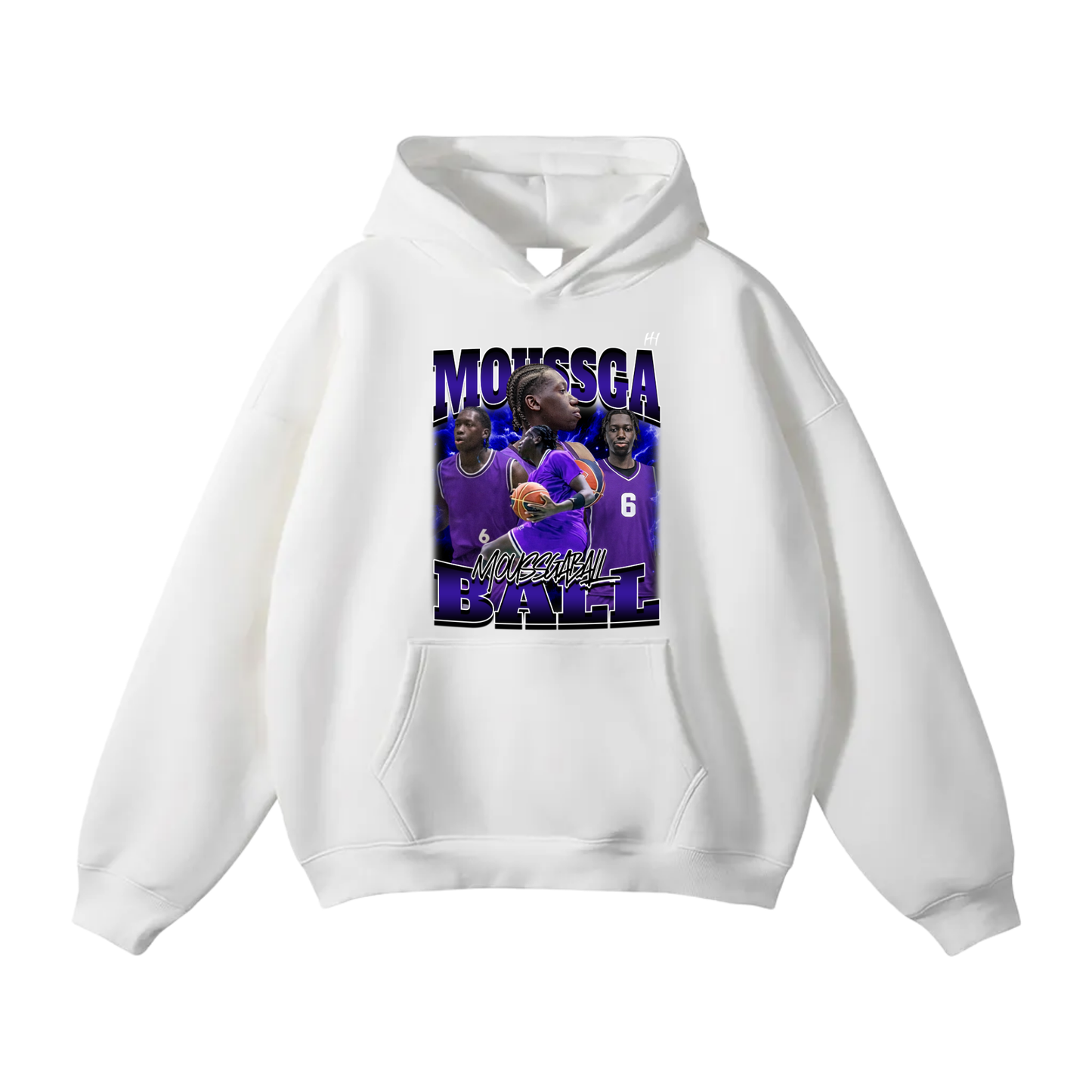 Moussga Ball Oversize Fleeced Hoodie