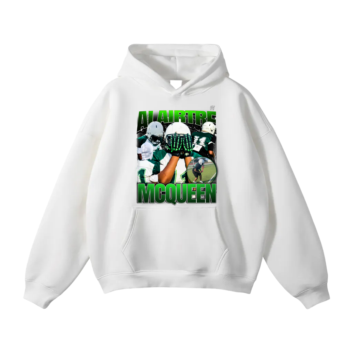 Alairtre Mcqueen Oversize Fleeced Hoodie