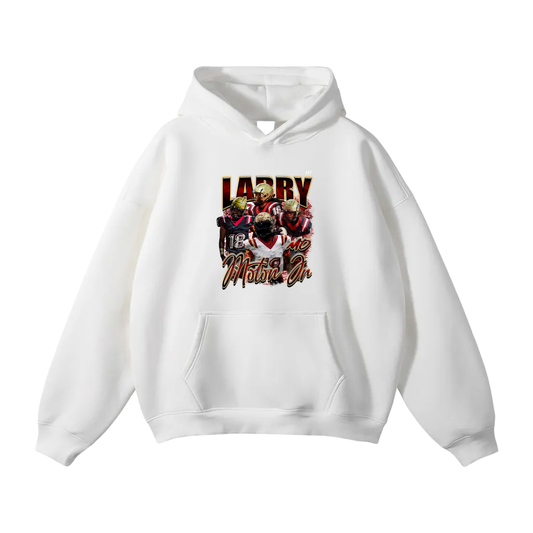 Larry Moton Jr Oversize Fleeced Hoodie