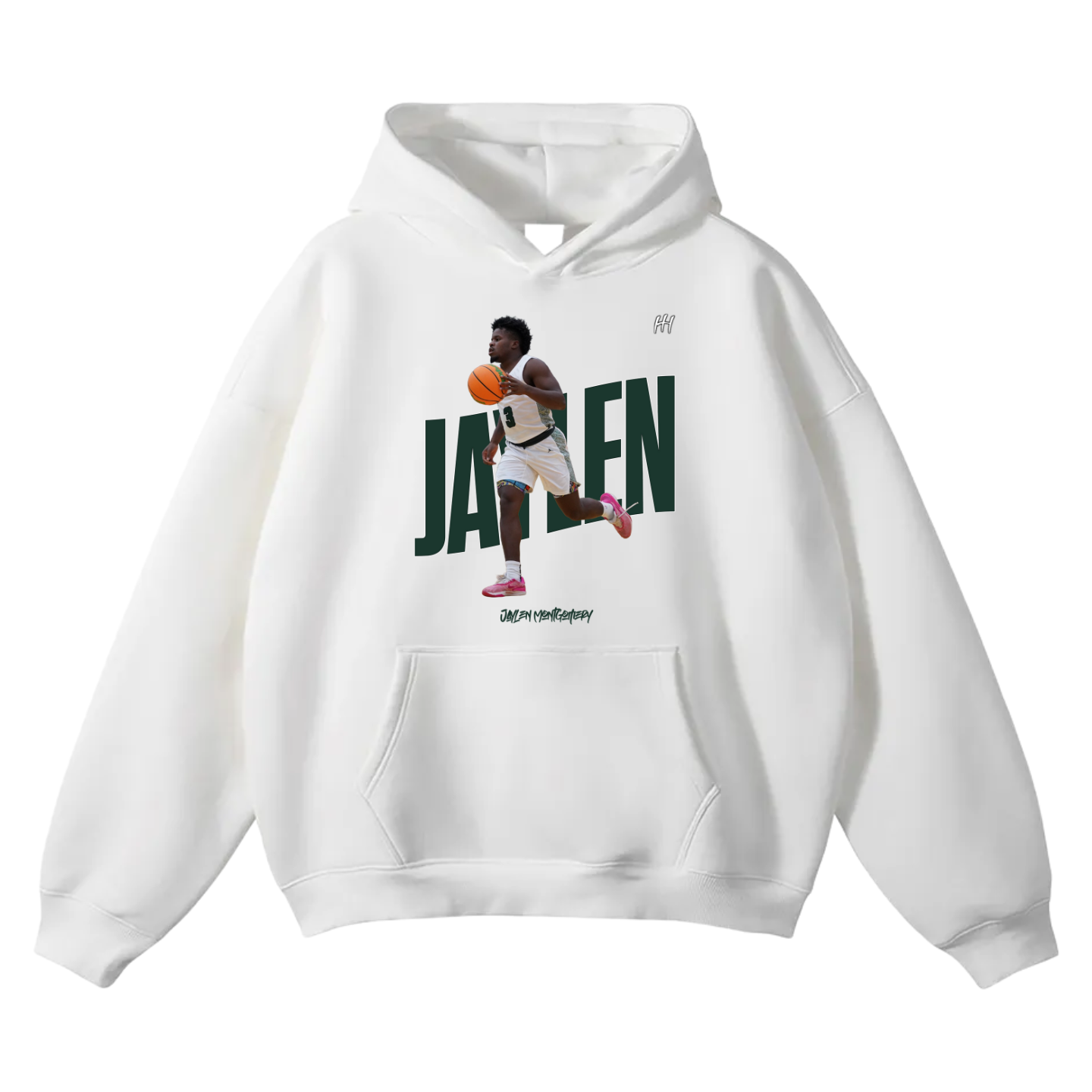 Jaylen Montgomery Oversize Fleeced Hoodie