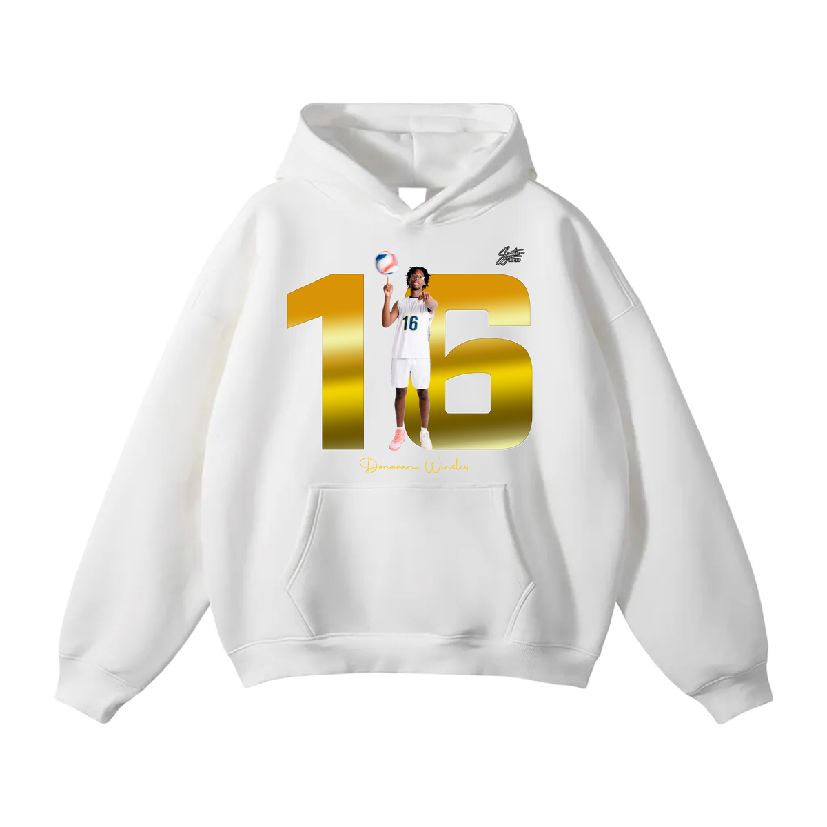 Donavan Winsley Oversize Fleeced Hoodie