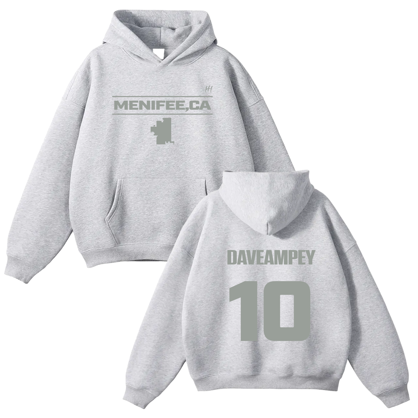 Dave Mapey Oversize Fleeced Hoodie