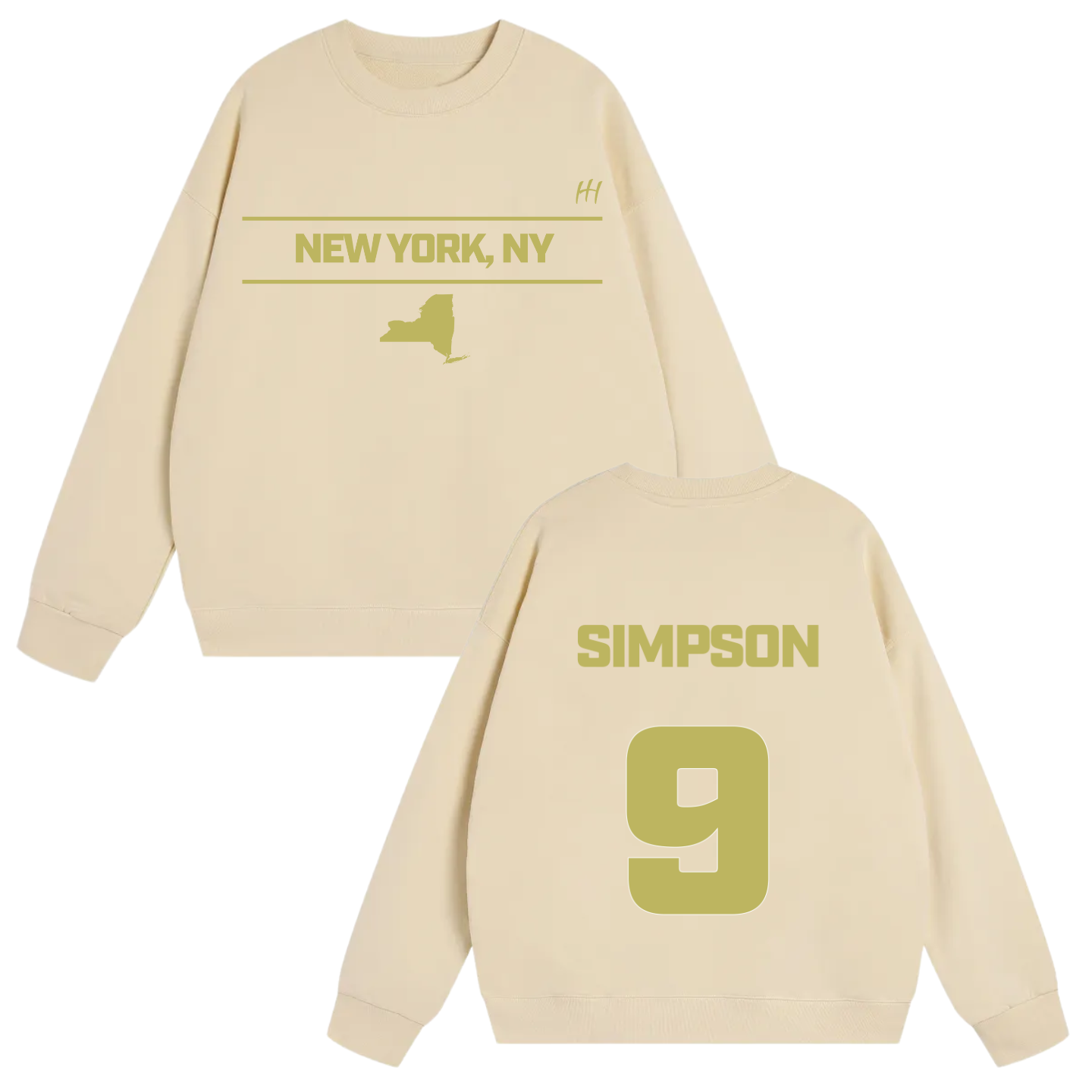 Antoine Simpson Heavyweight Crewneck Sweatshirt