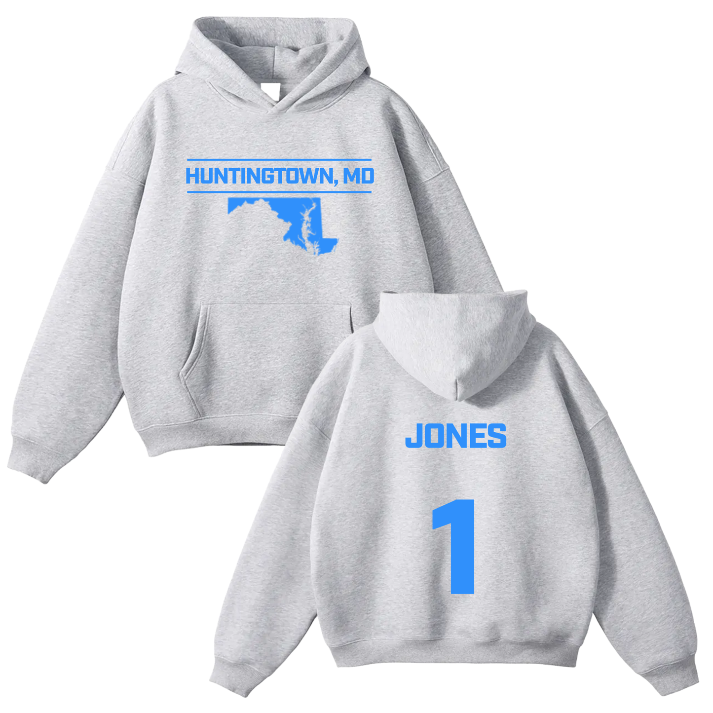 Xavier Jones Oversize Fleeced Hoodie