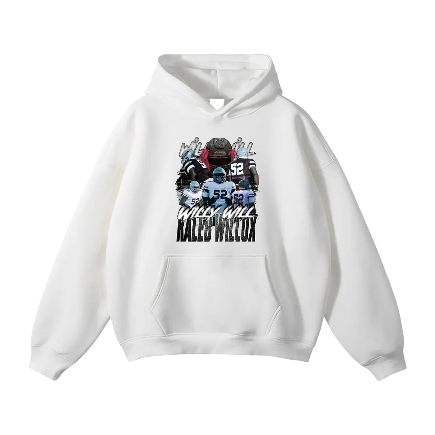 Kaleb Wilcox Oversize Fleeced Hoodie