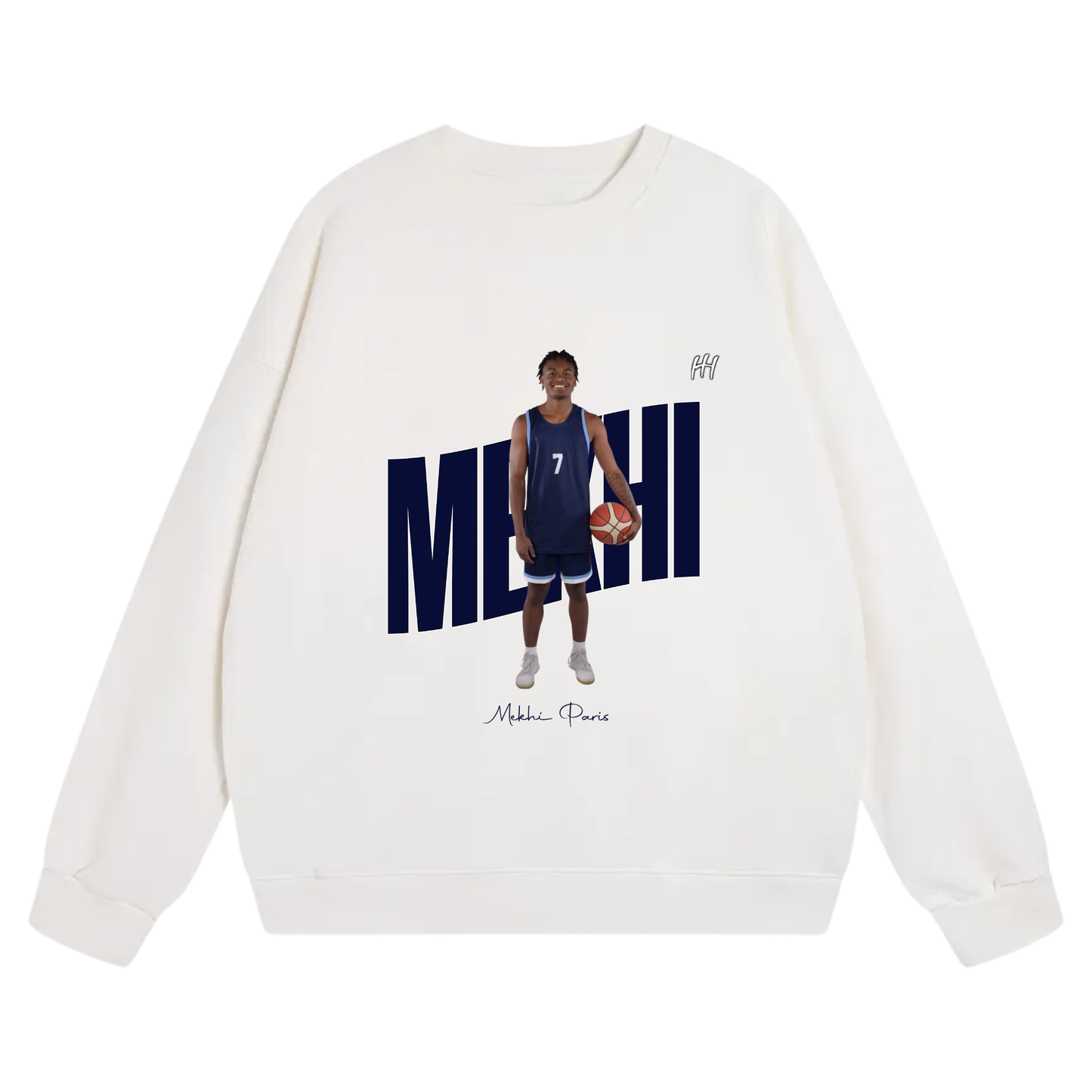 Mekhi Paris Heavyweight Crewneck Sweatshirt