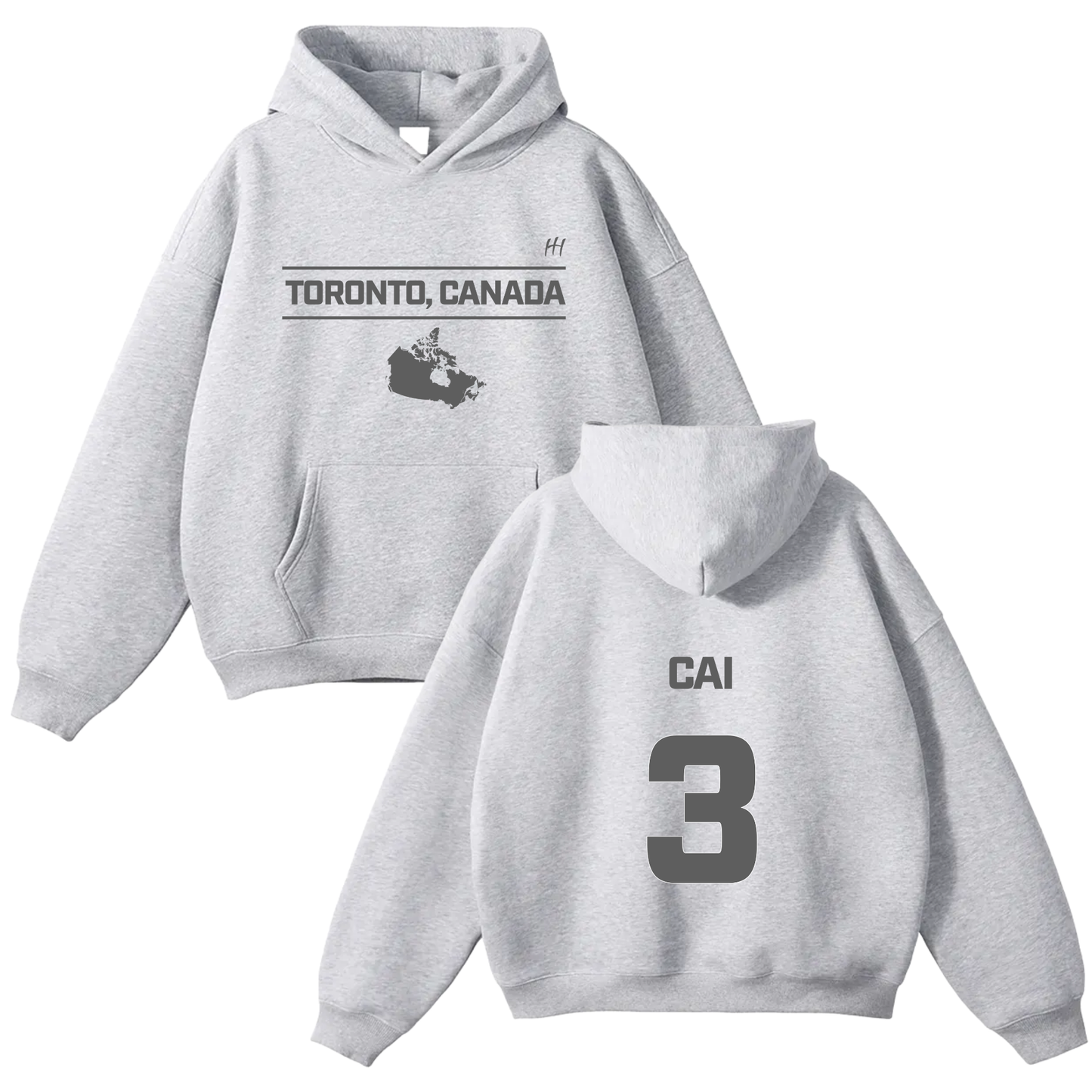 Cai Canon Cameron Oversize Fleeced Hoodie