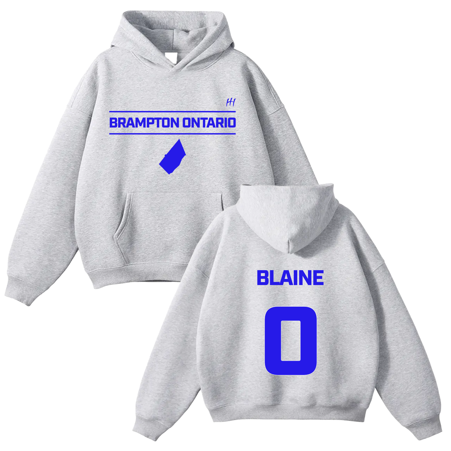 Blaine McCreath Jr Oversize Fleeced Hoodie