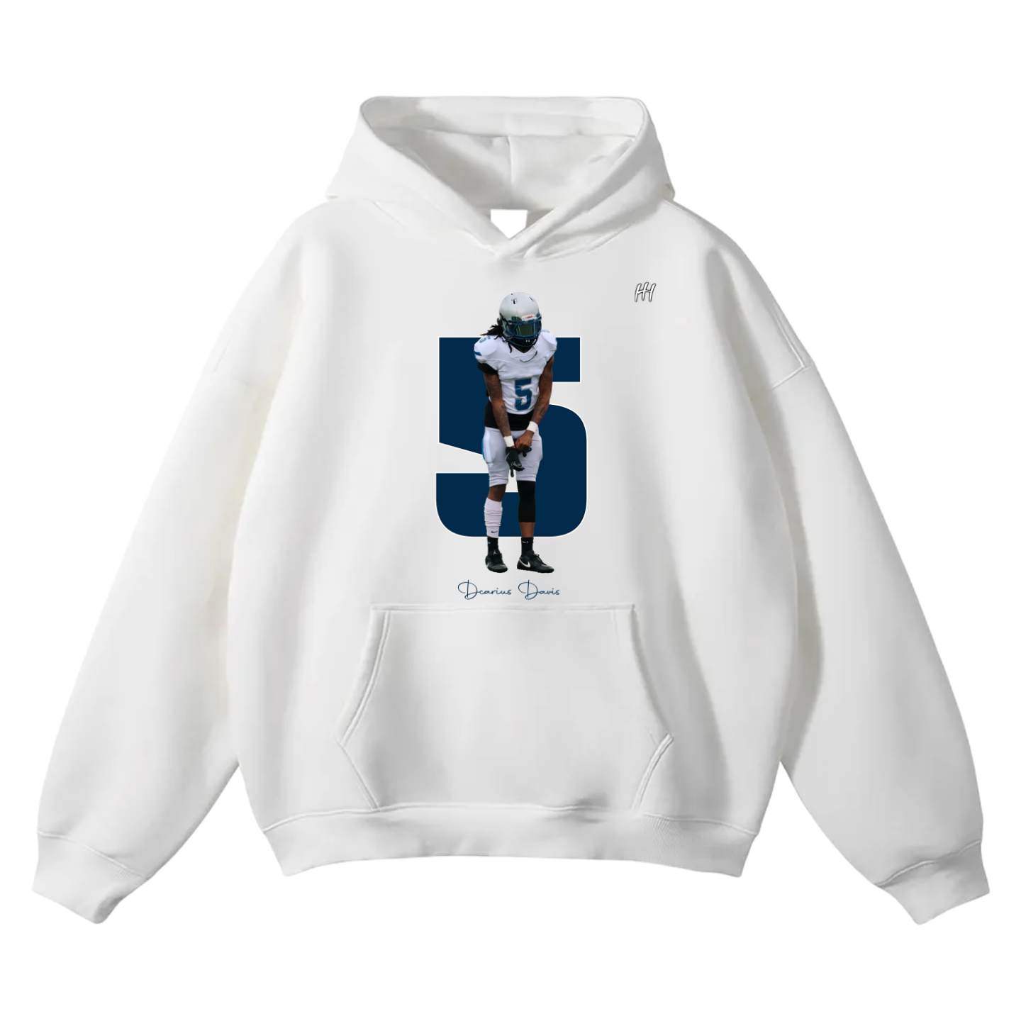 Dcarius Davis Oversize Fleeced Hoodie