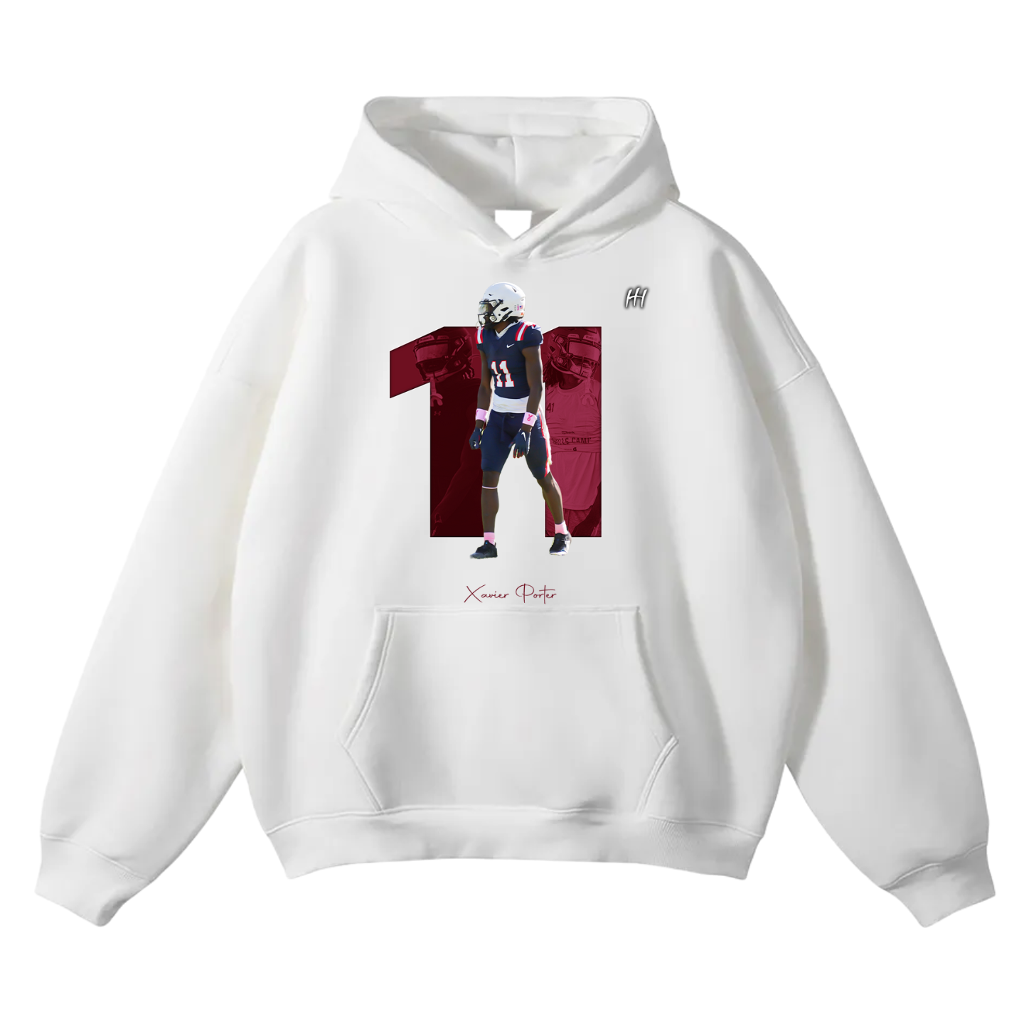 Xavier Porter Oversize Fleeced Hoodie
