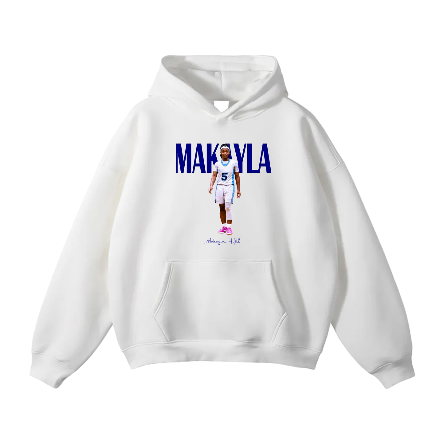 Makayla Hill Oversize Fleeced Hoodie