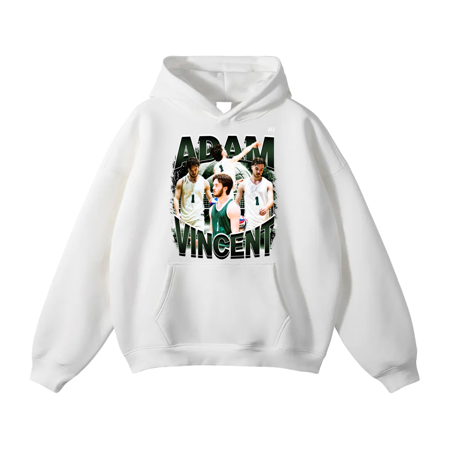 Adam Vincent Oversize Fleeced Hoodie