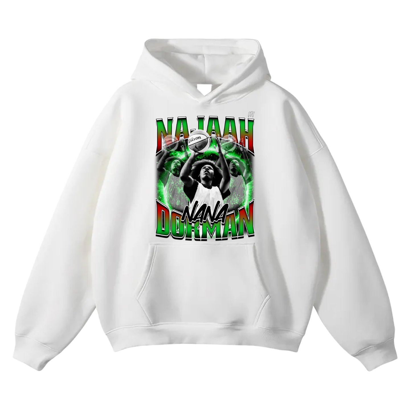 NaJaah Dorman Oversize Fleeced Hoodie