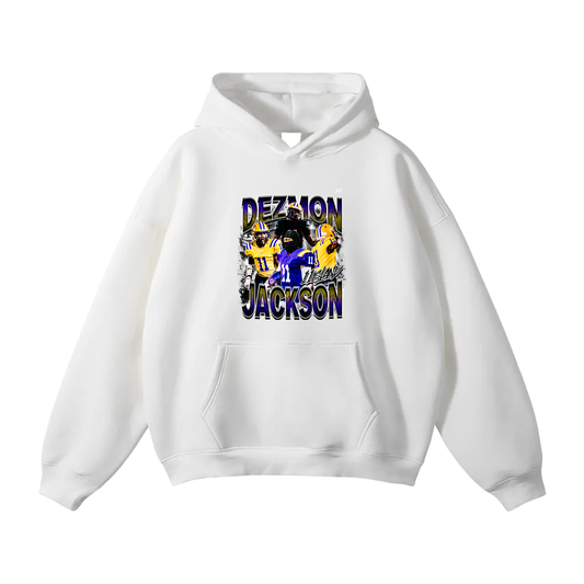 Dezmon Jackson Oversize Fleeced Hoodie