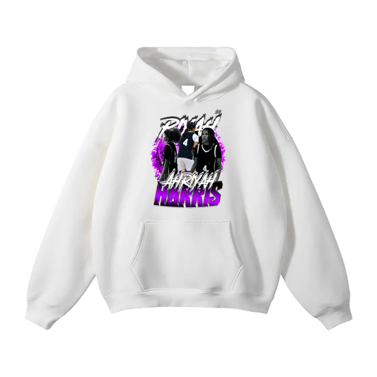 Ahriyah Harris Oversize Fleeced Hoodie